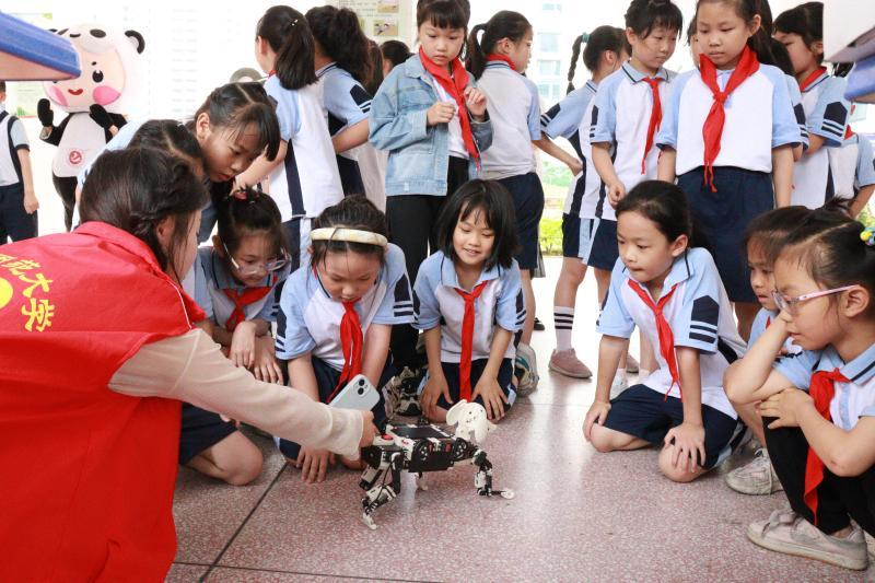 学习强国：多彩校园 | 华体会网页版：计算机文化节从大学校园走进中小学